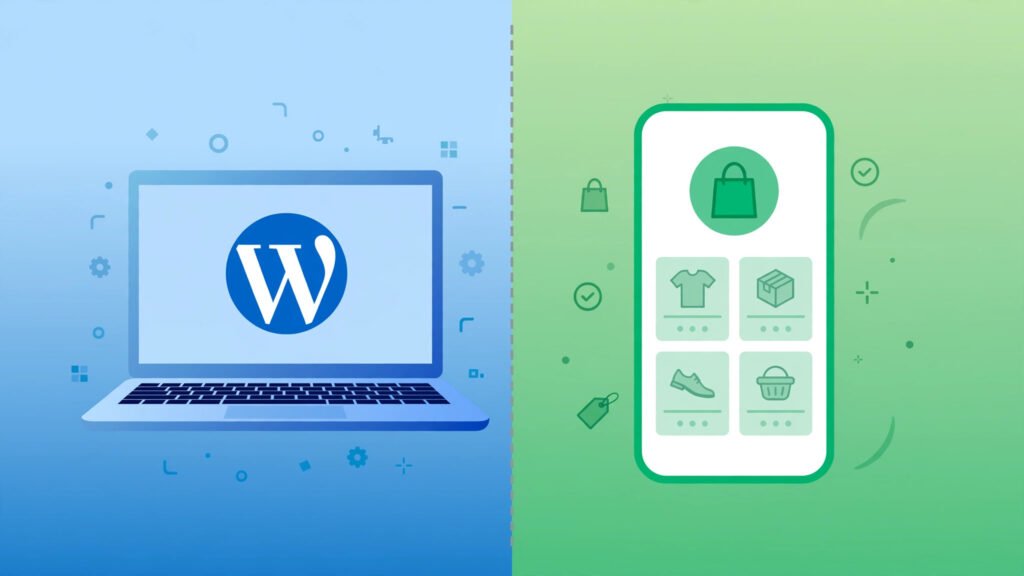 WordPress vs Shopify comparison for Pakistan 2026